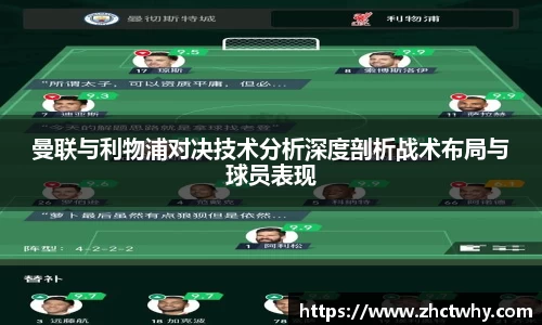 曼联与利物浦对决技术分析深度剖析战术布局与球员表现